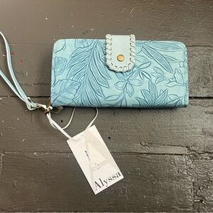 Blue Floral Women's Bag